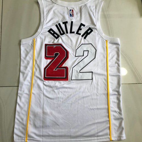 Maillot de Basket 22 Butler Miami Heat 2022-23 City Blanc