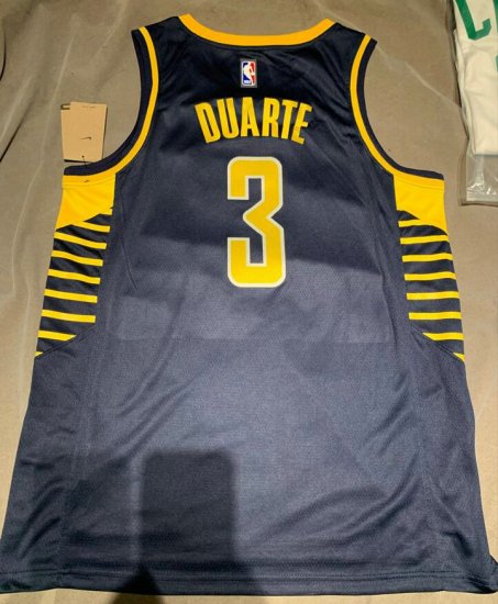 Maillot de Basket 3 Duarte Indiana Pacers 2022-23 Bleu - Cliquez sur l'image pour la fermer