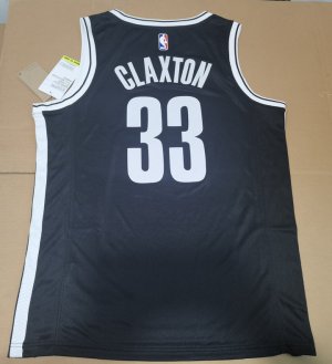 Maillot de Basket 33 Claxton Brooklyn Nets Noir