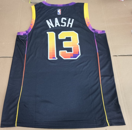 Maillot Phoenix Suns 13 Nash Statement Edition Noir - Cliquez sur l'image pour la fermer