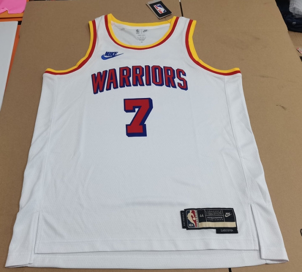 Maillot classique 7 Hield Golden State Warriors 2024-25 blanc - Cliquez sur l'image pour la fermer