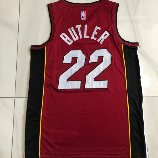 Maillot de Basket 22 Butler Miami Heat Rouge - Cliquez sur l'image pour la fermer