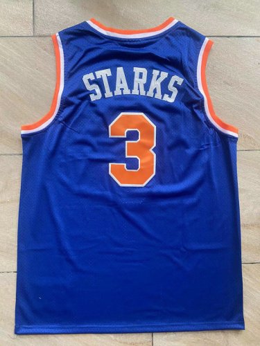 Maillot de Basket 3 Starks New York Knicks Bleu