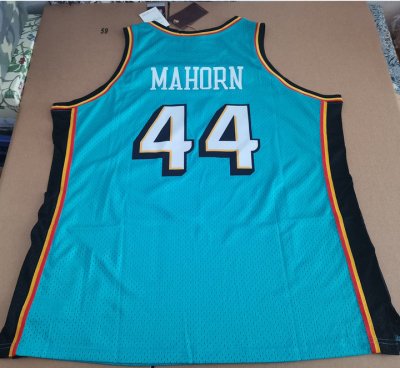 Maillot de Basket 44 Rick Mahorn 1996-97 Detroit Pistons