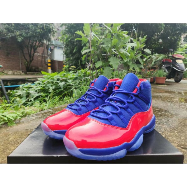 Air Jordan 11 Retro Bleu Rouge