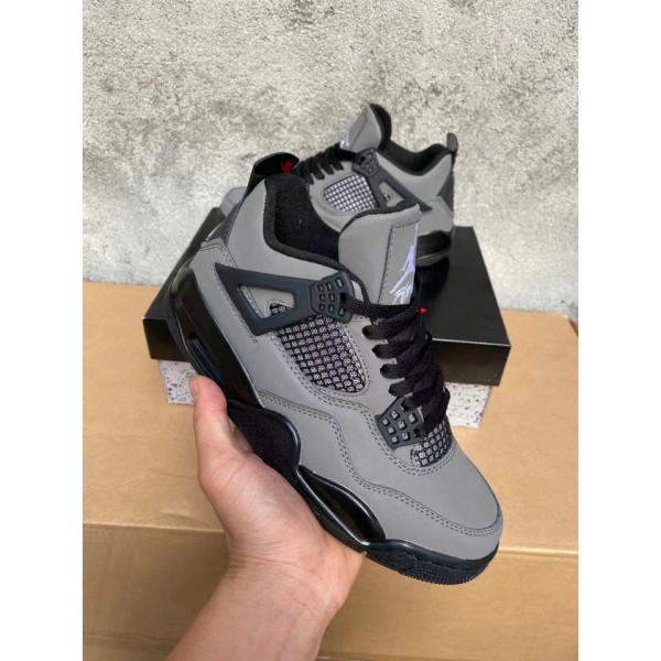 Air Jordan 4 Retro Femme Homme Chaussures Gris