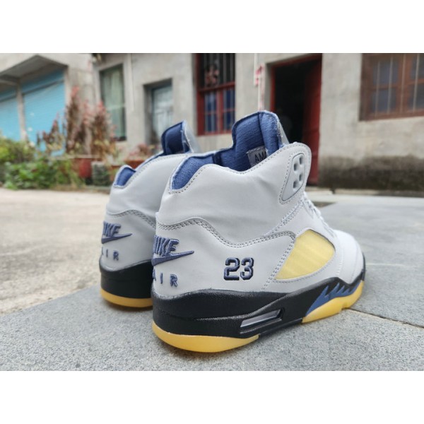 Homme 2025 Basketball Sneakers Nike Air Jordan 5 Retro Gris