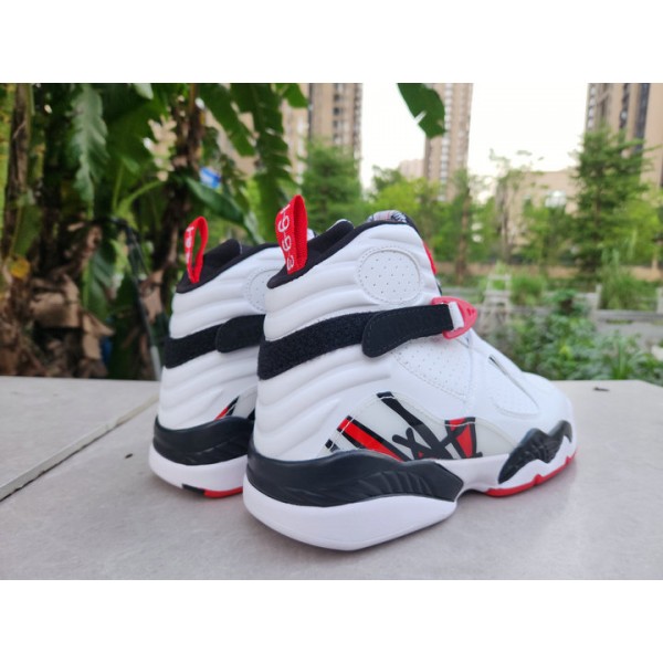 JORDAN MARQUE AIR JORDAN 8 RETRO WHITE GYM RED-BLACK-WOLF GRIS