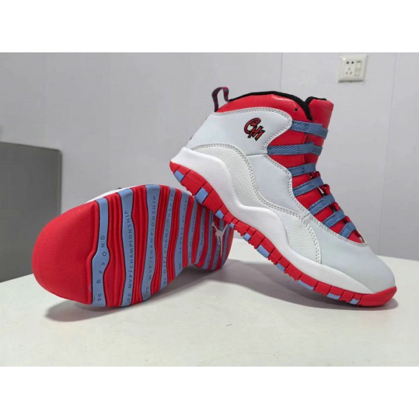 Jordan 10 Retro Chicago Flag