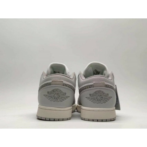 Nike Chaussures Air Jordan 1 Low Premium Elephant Print