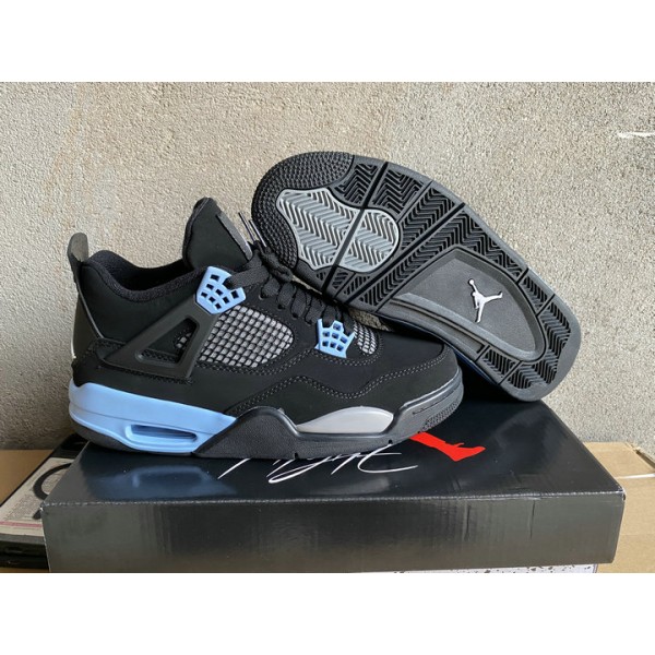 Nike Homme Air Jordan 4 Retro Noir Chaussures