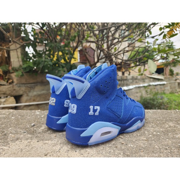 Nike Homme Chaussures Air Jordan 6 Retro All Star Chameleon Bleu