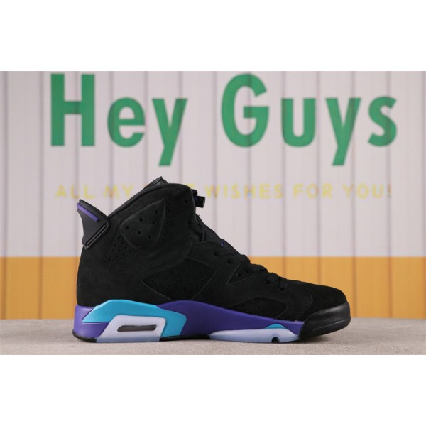 Nike Homme Chaussures Air Jordan 6 Tinkern Noir Violet