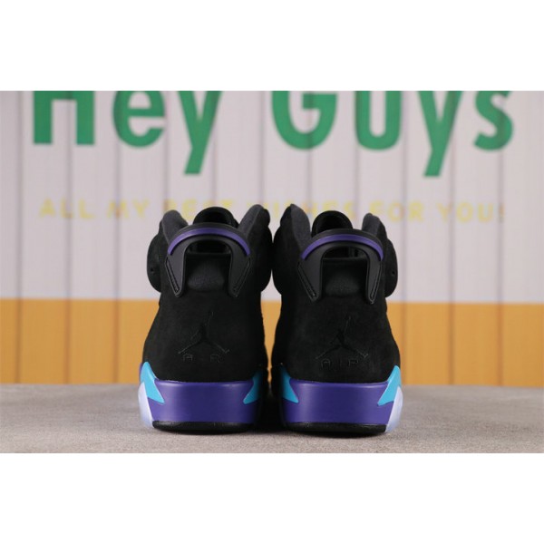 Nike Homme Chaussures Air Jordan 6 Tinkern Noir Violet