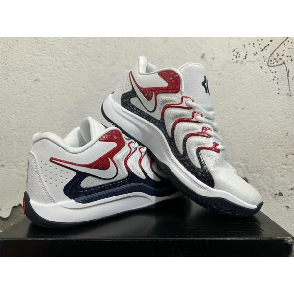 Chaussures de Basketball Nike KD 17 USA FJ9487-101 FJ9488-101 Homme