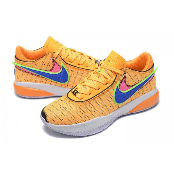 Chaussures de Basketball Nike LeBron 20 Laser Orange DJ5423-801 Homme