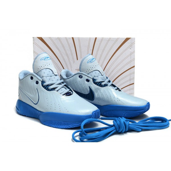 Chaussures de Basketball Nike LeBron 21 EP Bleu Diver Solid Bleu Outsole FQ4146-400 Homme