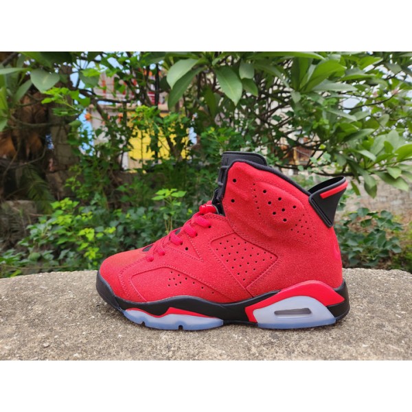 Nike Sneakers Air Jordan 6 Retro All Star Chameleon Homme Chaussures Rouge