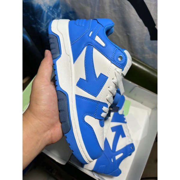 OFF-WHITE Out Of Office North Carolina Bleu OMIA189 C99LEA00 20145