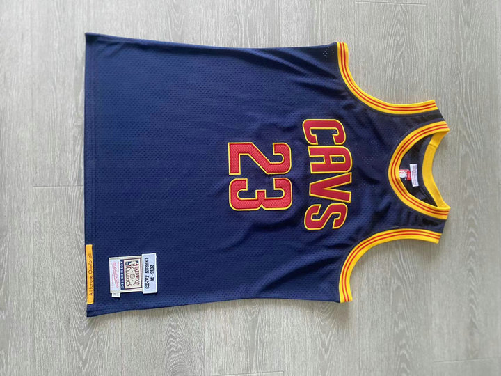 Maillot Basket 23 James Cleveland Cavaliers 2015-16 Bleu Marine - Cliquez sur l'image pour la fermer