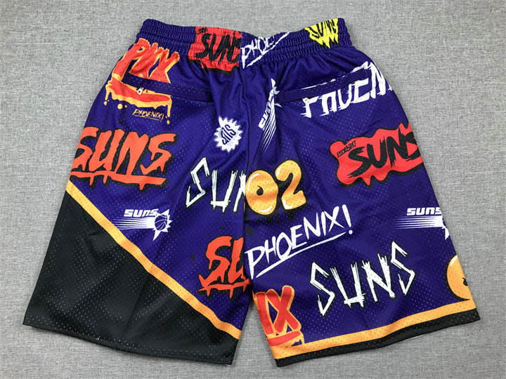 Phoenix Suns Just don shorts graffiti - Cliquez sur l'image pour la fermer