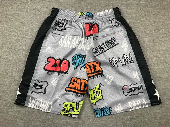 San Antonio Spurs Just don shorts graffiti - Cliquez sur l'image pour la fermer