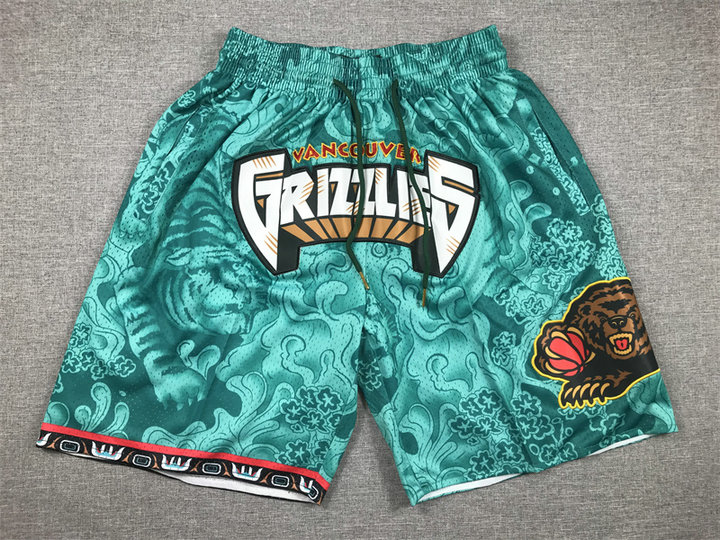 Short Grizzlies tigers year just don shorts Vert - Cliquez sur l'image pour la fermer