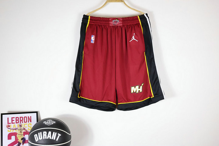 Short Miami Heat Rouge Homme - Cliquez sur l'image pour la fermer