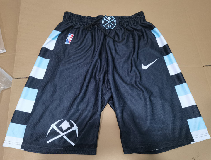 Short NBA Denver Nuggets Noir Bleu - Cliquez sur l'image pour la fermer